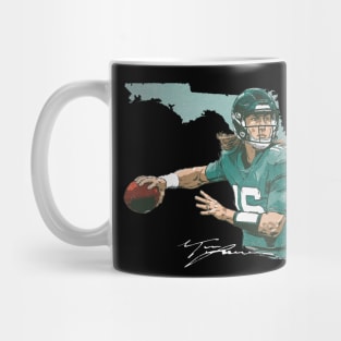 Trevor Lawrence Jacksonville City Map Mug